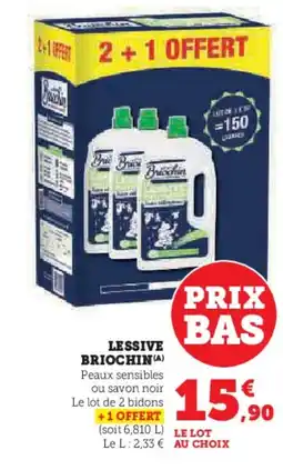 Super U BRIOCHIN Lessive offre