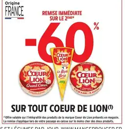 Intermarché Drive COEUR DE LION Sur tout offre