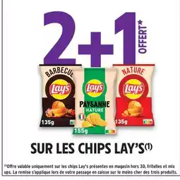 Intermarché Drive LAY'S Sur les chips offre