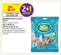 LUTTI Bonbons bottle mix