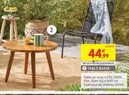 Intermarché Drive Table basse offre