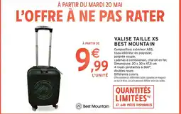 Intermarché Drive Valise taille xs best mountain offre