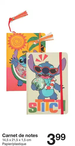 Zeeman Carnet de notes offre