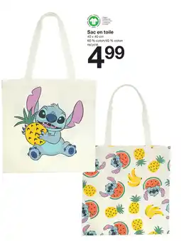 Zeeman Sac en toile offre
