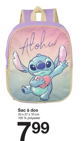 Zeeman Sac à dos offre