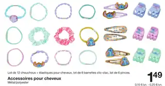 Zeeman Accessoires pour cheveux offre