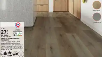 E.Leclerc Brico Sol vinyle ultra clic 55 offre