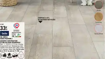E.Leclerc Brico GERFLOR Sol vinyle senso premium 2 offre