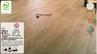 E.Leclerc Brico Sol stratifie "strong" offre