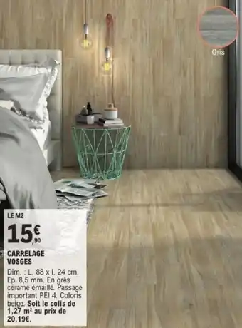 E.Leclerc Brico Carrelage vosges offre