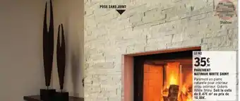 E.Leclerc Brico Parement natimur white shiny offre