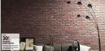 E.Leclerc Brico Parement brique chester offre
