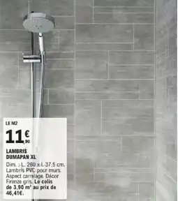 E.Leclerc Brico Lambris dumapan xl offre
