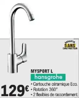 E.Leclerc Brico HANSGROHE Mysport L offre