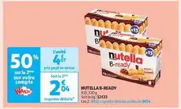 Auchan NUTELLA B-READY offre