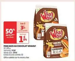 Auchan Pancakes Au Chocolat Whaou! offre