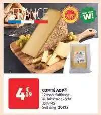 Auchan Comté Aop offre