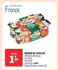 Auchan Panier De Yoplait offre