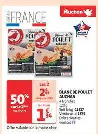 Auchan Blanc De Poulet Auchan offre