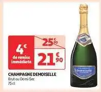 Auchan Champagne Demoiselle offre