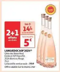 Auchan LANGUEDOC AOP 2024 offre