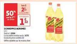 Auchan Schweppes Agrumes offre