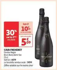 Auchan Cava Freixenet offre