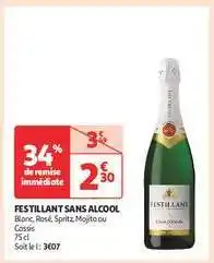 Auchan Festillant Sans Alcool offre