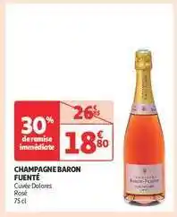 Auchan Champagne Baron Fuenté offre