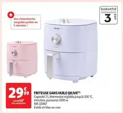 Auchan Friteuse Sans Huile Qilive offre