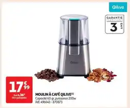 Auchan Moulin À Café Qilive offre