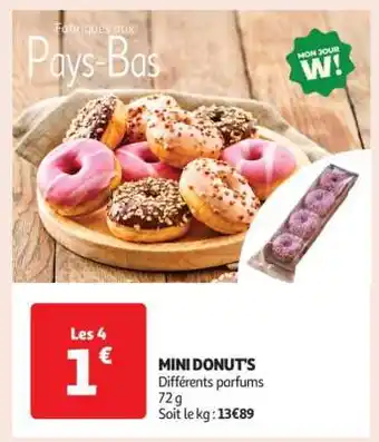 Auchan MINI DONUTS offre
