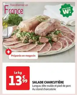 Auchan SALADE CHARCUTIÈRE offre