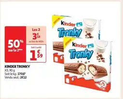 Auchan KINDER Tronky offre