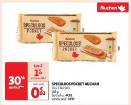 Auchan SPECULOOS POCKET AUCHAN offre