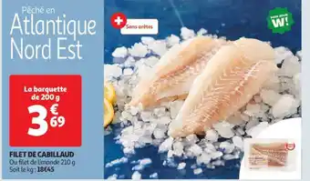 Auchan Filet De Cabillaud offre