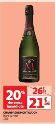 Auchan Champagne Montaudon offre
