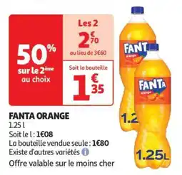 Auchan Fanta Orange offre