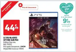 Auchan LE JEU BLADES OF FIRE SUR PS5 offre