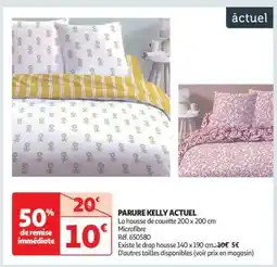 Auchan PARURE KELLY ACTUEL offre