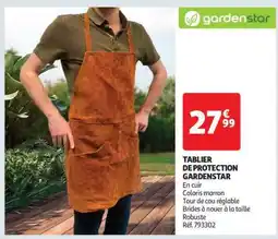 Auchan Tablier De Protection Gardenstar offre