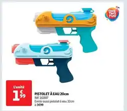 Auchan PISTOLET À EAU 20cm offre
