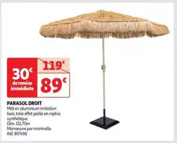 Auchan PARASOL DROIT offre