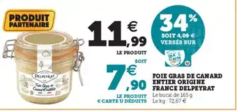Hyper U Foie Gras de Canard offre