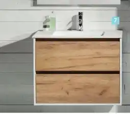 E.Leclerc Brico Ensemble meuble vasque + miroir mélanie offre