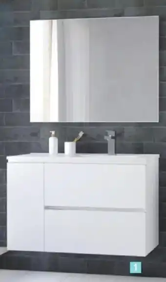 E.Leclerc Brico Ensemble trendy blanc mat offre