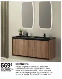 E.Leclerc Brico Ensemble goya offre