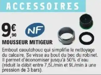 E.Leclerc Brico Mousseur mitigeur offre