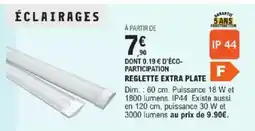 E.Leclerc Brico Reglette extra plate offre