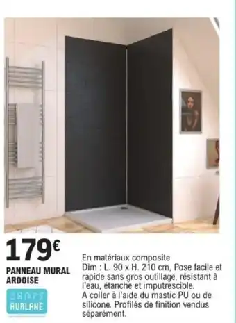 E.Leclerc Brico Panneau mural ardoise offre
